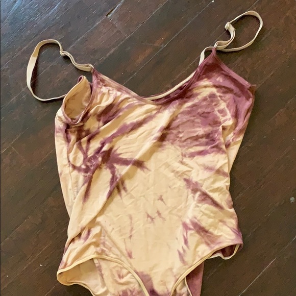 The kit undergarments purple tie dye bodysuit - Picture 4 of 4
